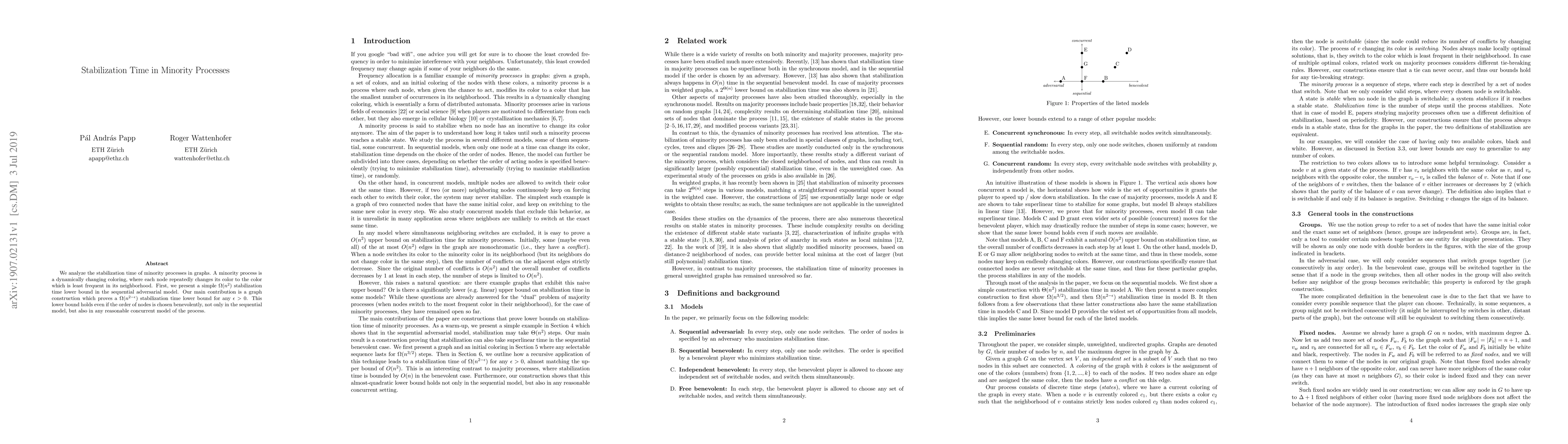 Thumbnail for Stabilization Time in Minority Processes