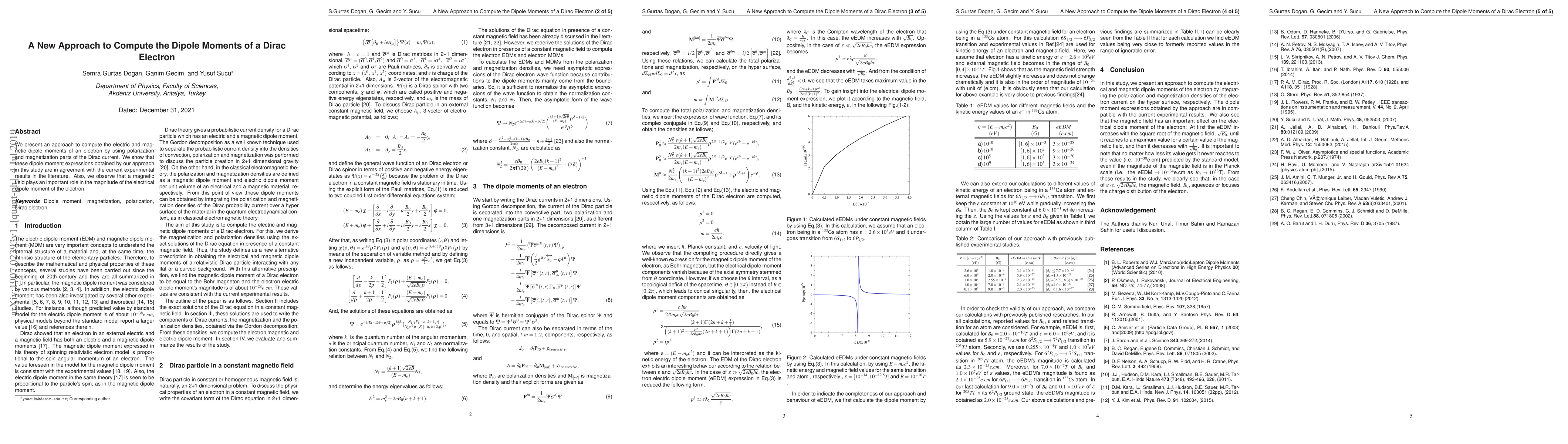 Thumbnail for A New Approach to Compute the Dipole Moments of a Dirac Electron
