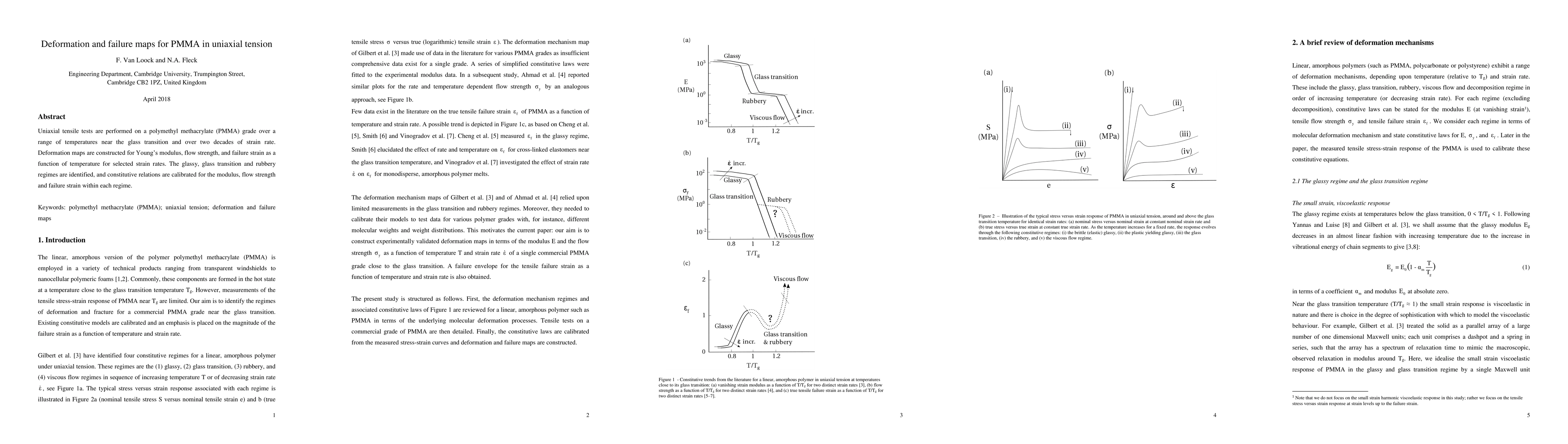 Thumbnail for Deformation and failure maps for PMMA in uniaxial tension