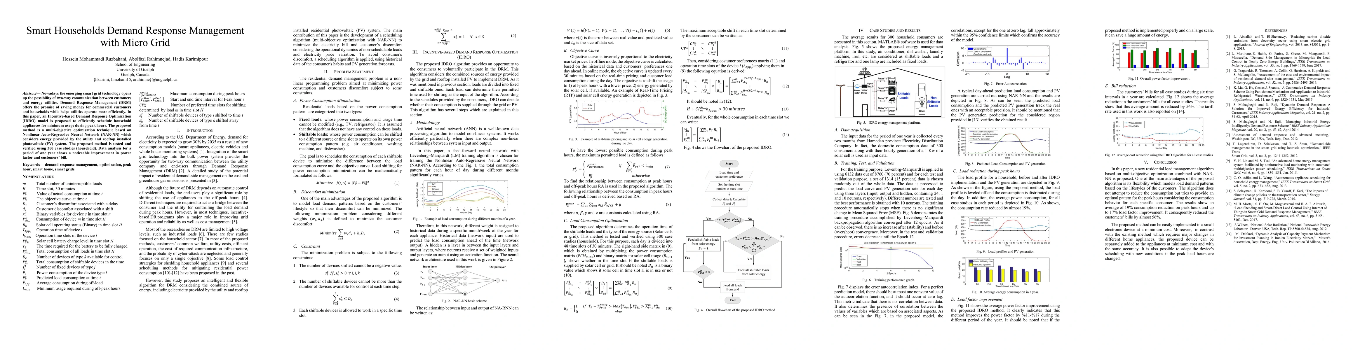 Thumbnail for Smart Households Demand Response Management with Micro Grid