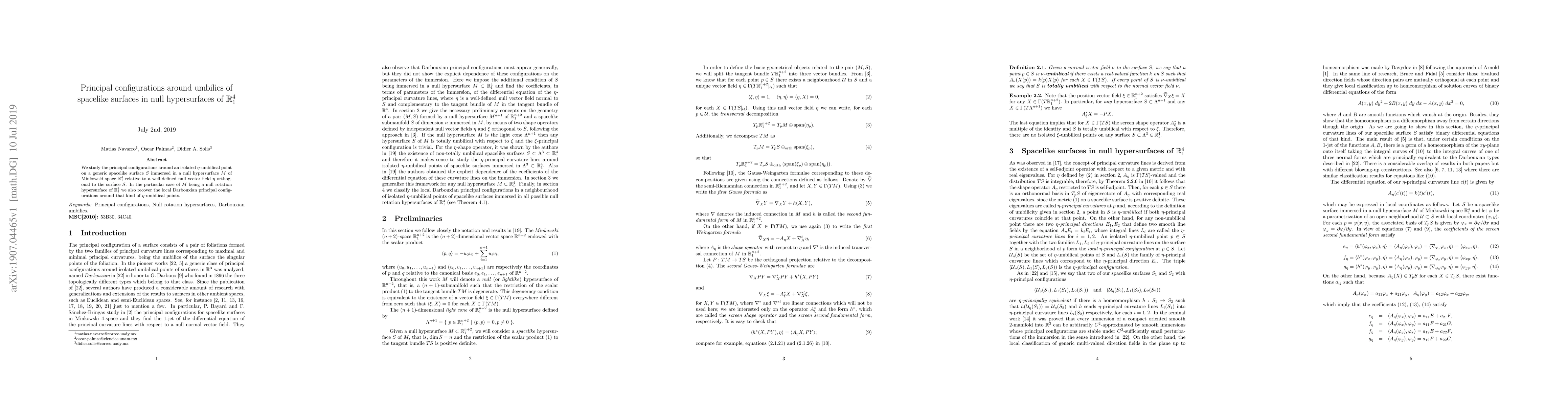 Thumbnail for Principal configurations around umbilics of spacelike surfaces in null
  hypersurfaces of $\mathbb{R}_1^4$