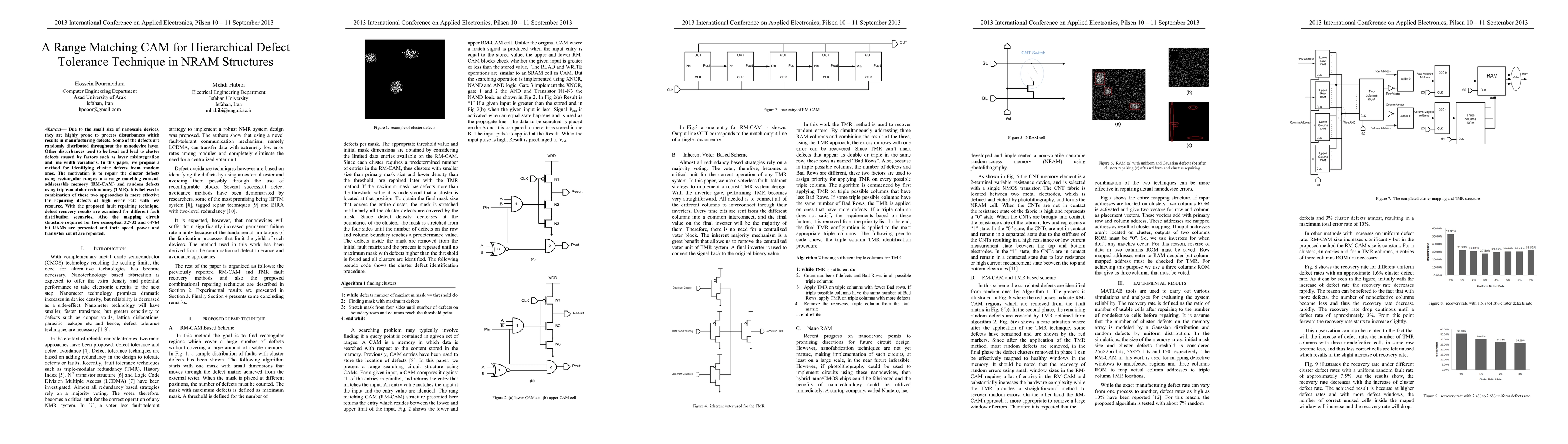 Thumbnail for A Range Matching CAM for Hierarchical Defect Tolerance Technique in NRAM
  Structures