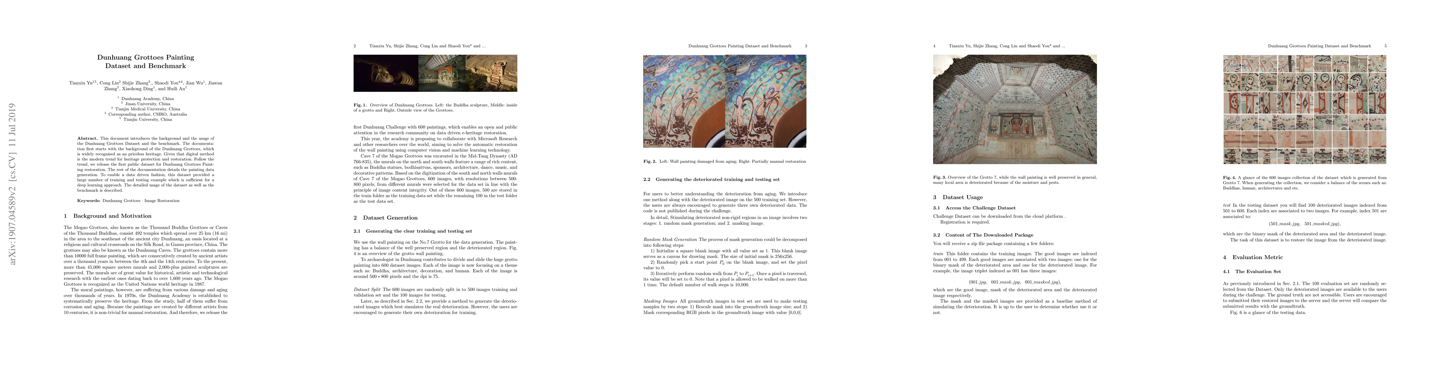 Thumbnail for Dunhuang Grottoes Painting Dataset and Benchmark