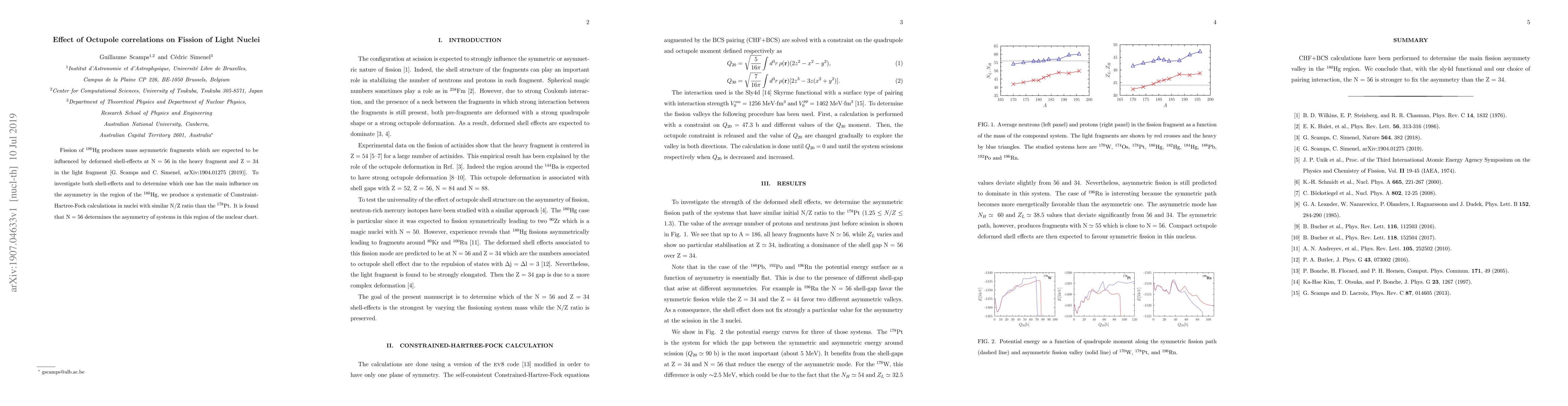 Thumbnail for Effect of Octupole correlations on Fission of Light Nuclei