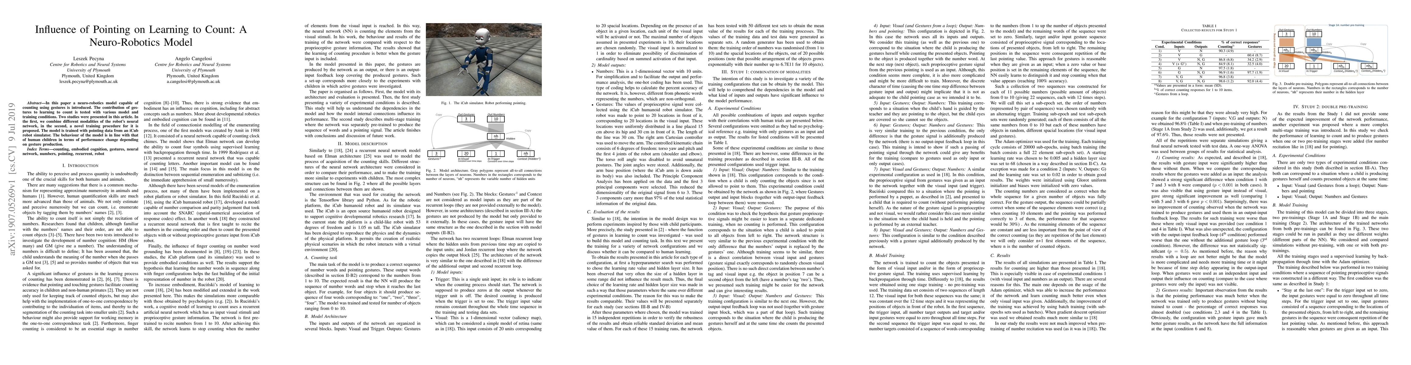 Thumbnail for Influence of Pointing on Learning to Count: A Neuro-Robotics Model