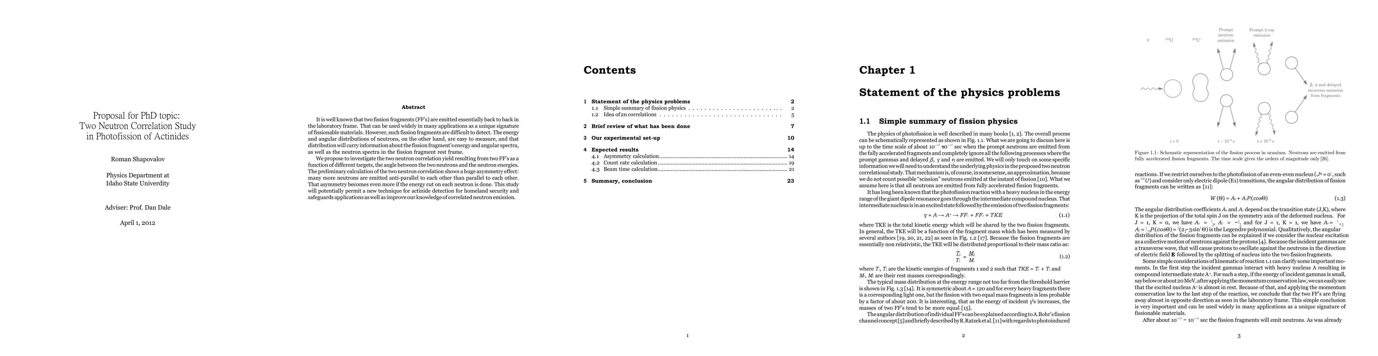Thumbnail for Two Neutron Correlation Study in Photofission of Actinides