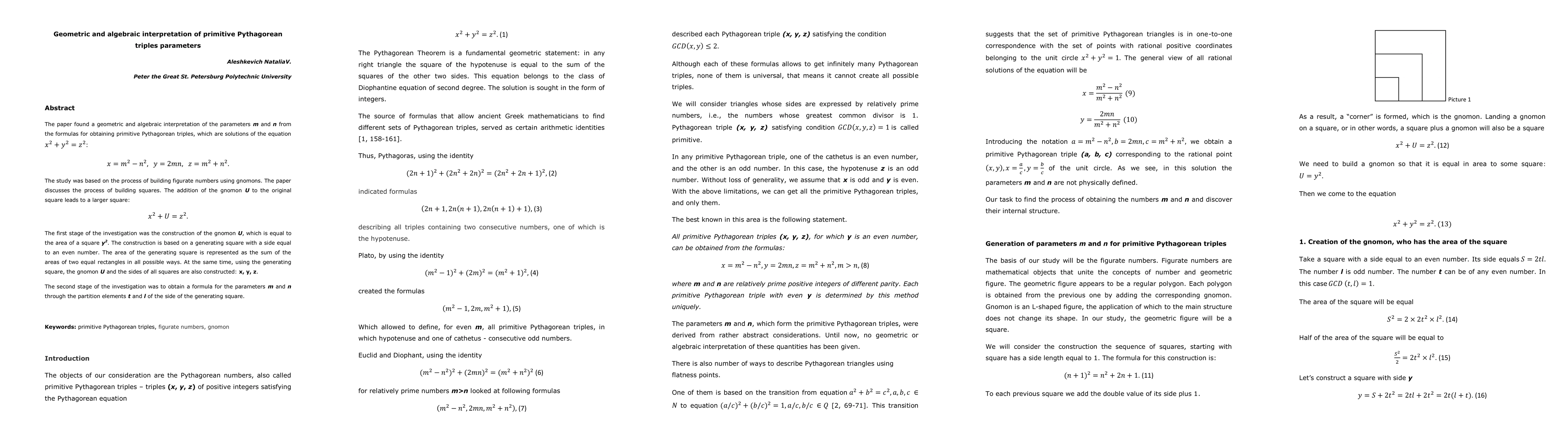 Thumbnail for Geometric and algebraic interpretation of primitive Pythagorean triples
  parameters