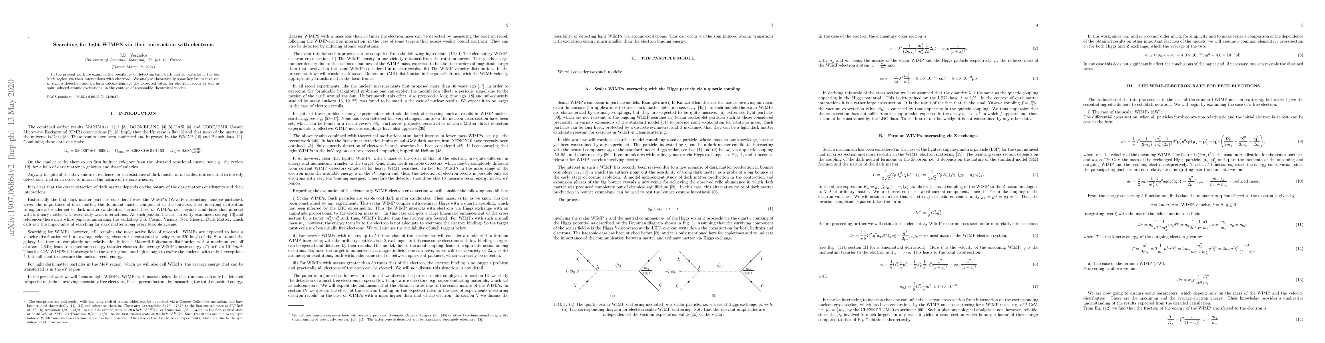 Thumbnail for Searching for light WIMPS in view of neutron decay to dark matter