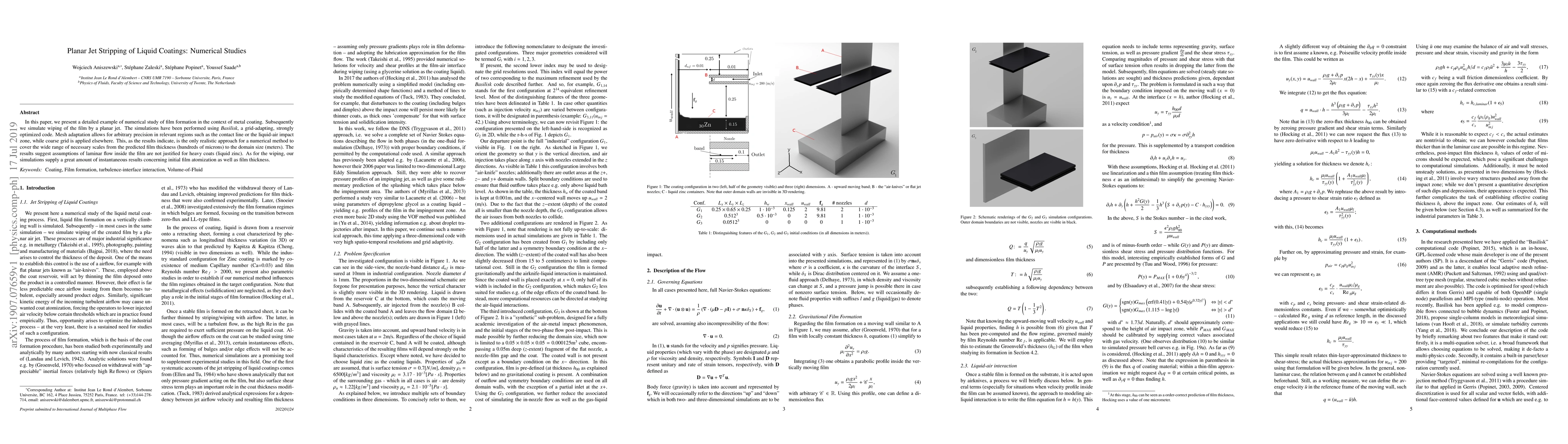 Thumbnail for Planar Jet Stripping of Liquid Coatings: Numerical Studies