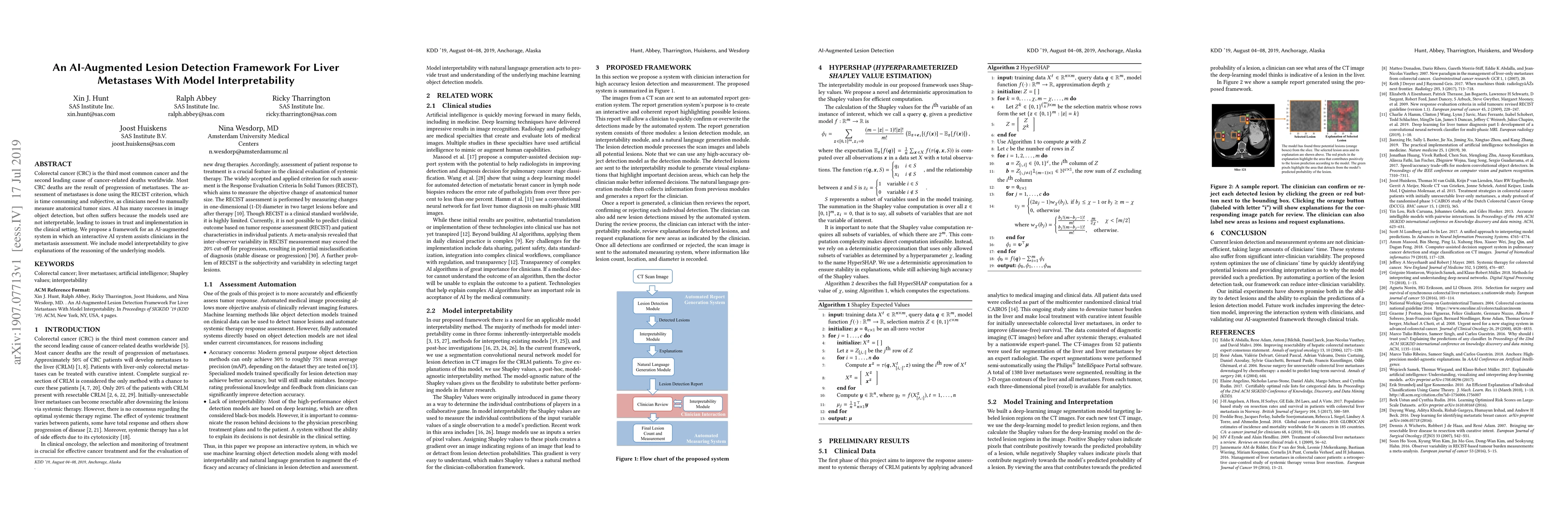 Thumbnail for An AI-Augmented Lesion Detection Framework For Liver Metastases With
  Model Interpretability