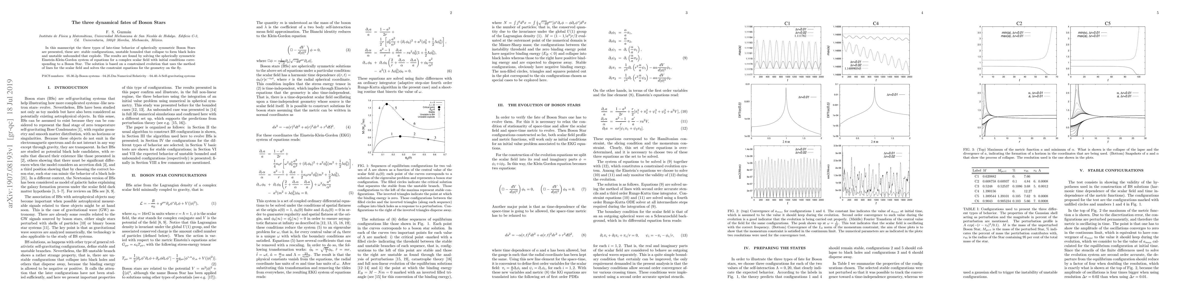 Thumbnail for The three dynamical fates of Boson Stars