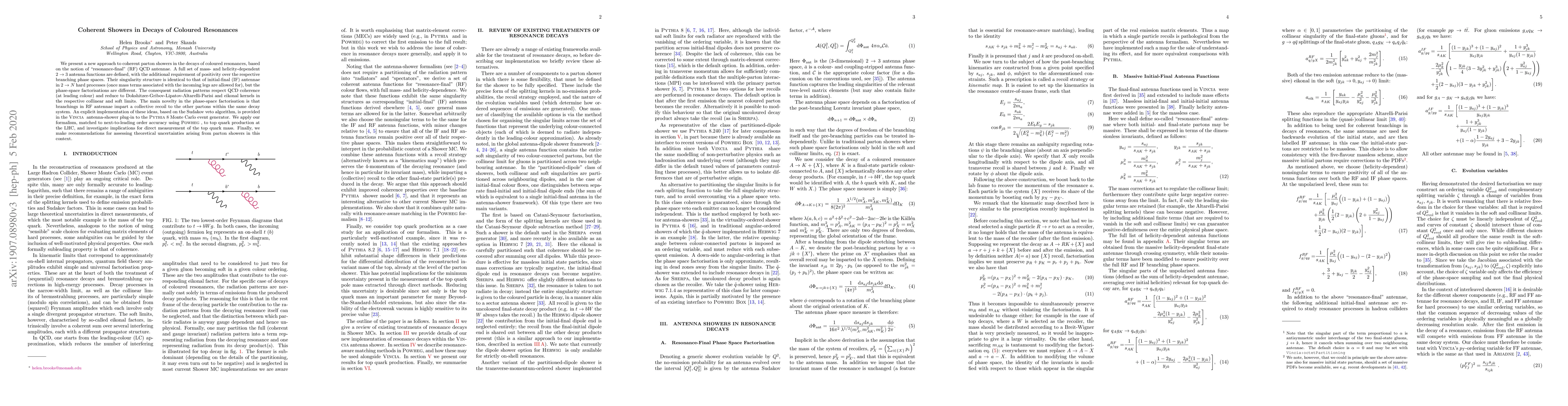 Thumbnail for Coherent Showers in Decays of Colored Resonances