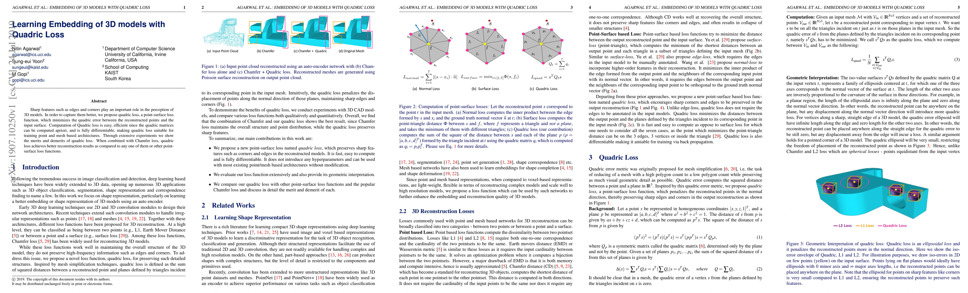 Thumbnail for Learning Embedding of 3D models with Quadric Loss