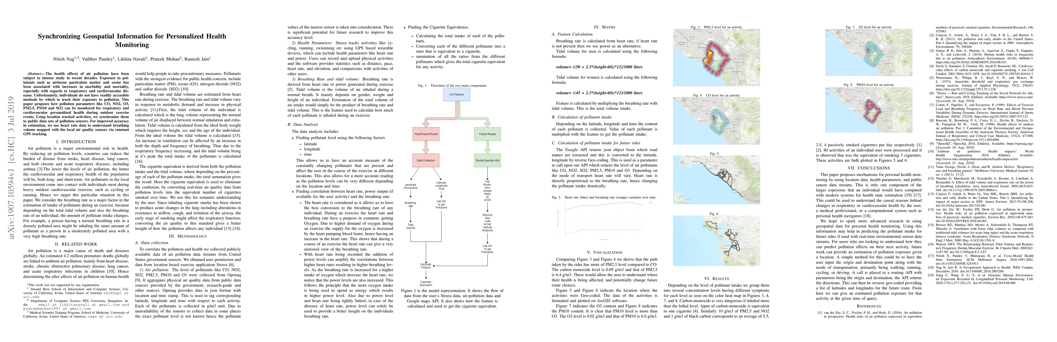 Thumbnail for Synchronizing Geospatial Information for Personalized Health Monitoring