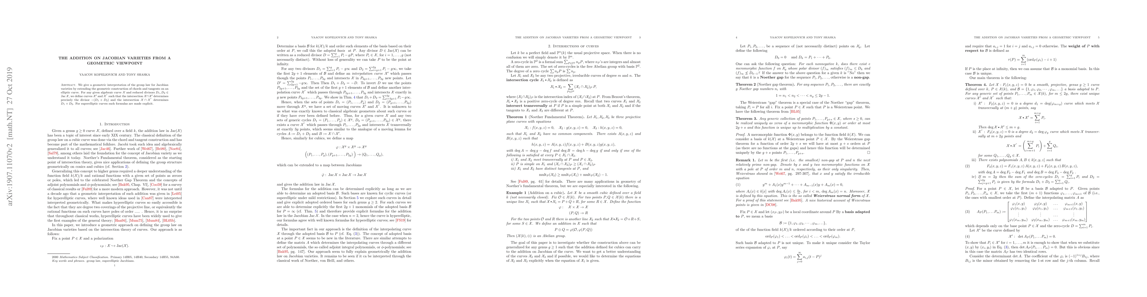 Thumbnail for The addition on Jacobian varieties from a geometric viewpoint