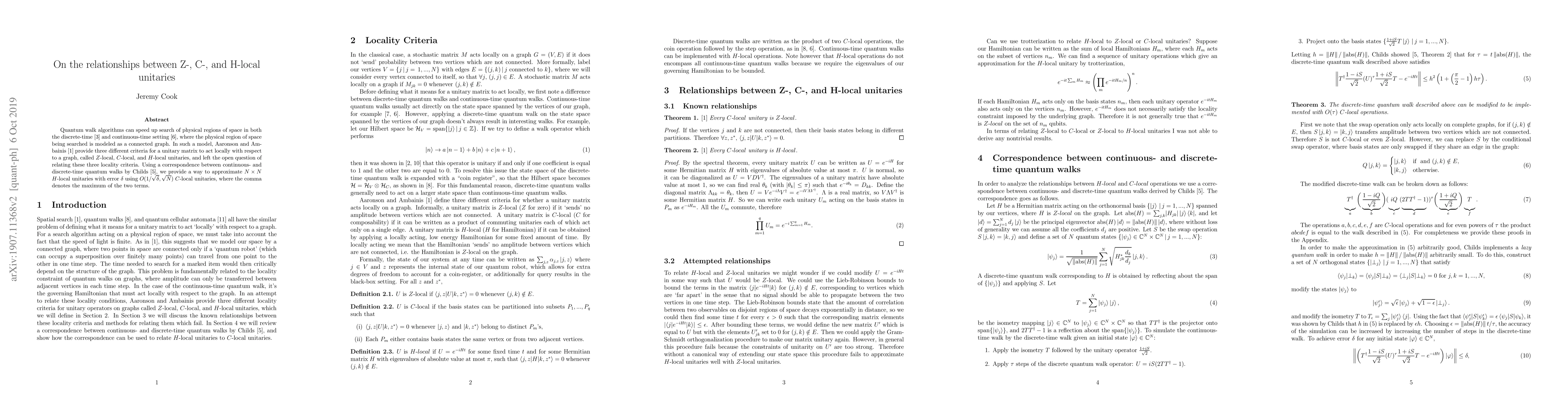 Thumbnail for On the relationships between Z-, C-, and H-local unitaries