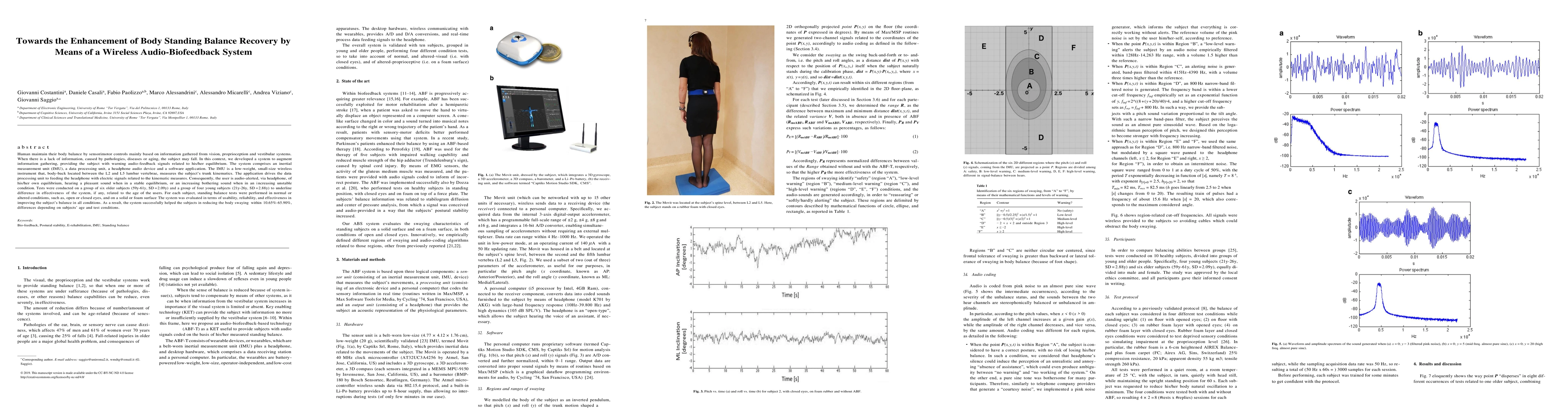 Thumbnail for Towards the Enhancement of Body Standing Balance Recovery by Means of a
  Wireless Audio-Biofeedback System