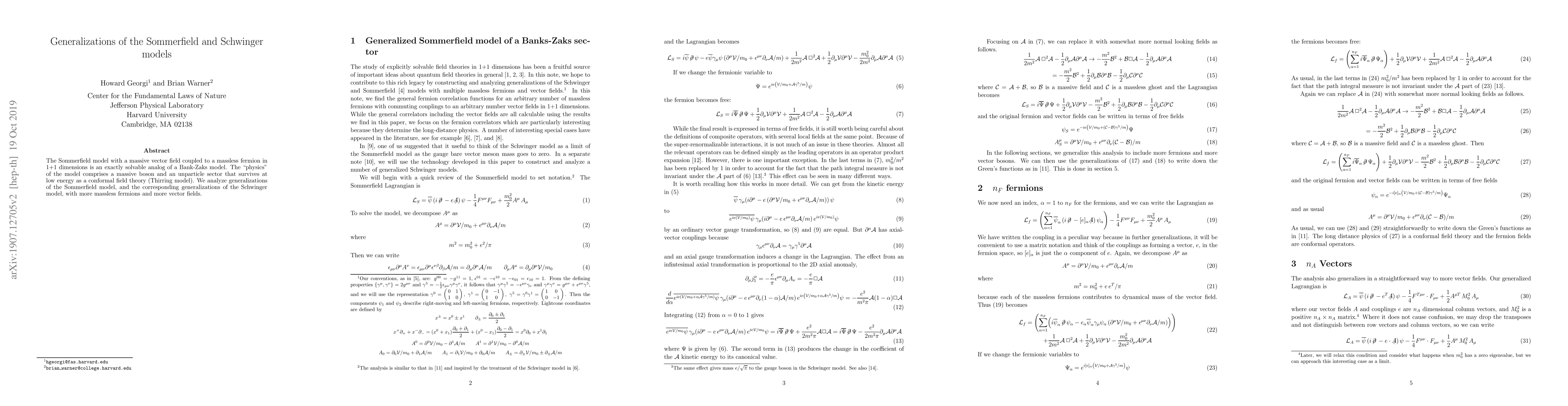 Thumbnail for Generalizations of the Sommerfield and Schwinger models