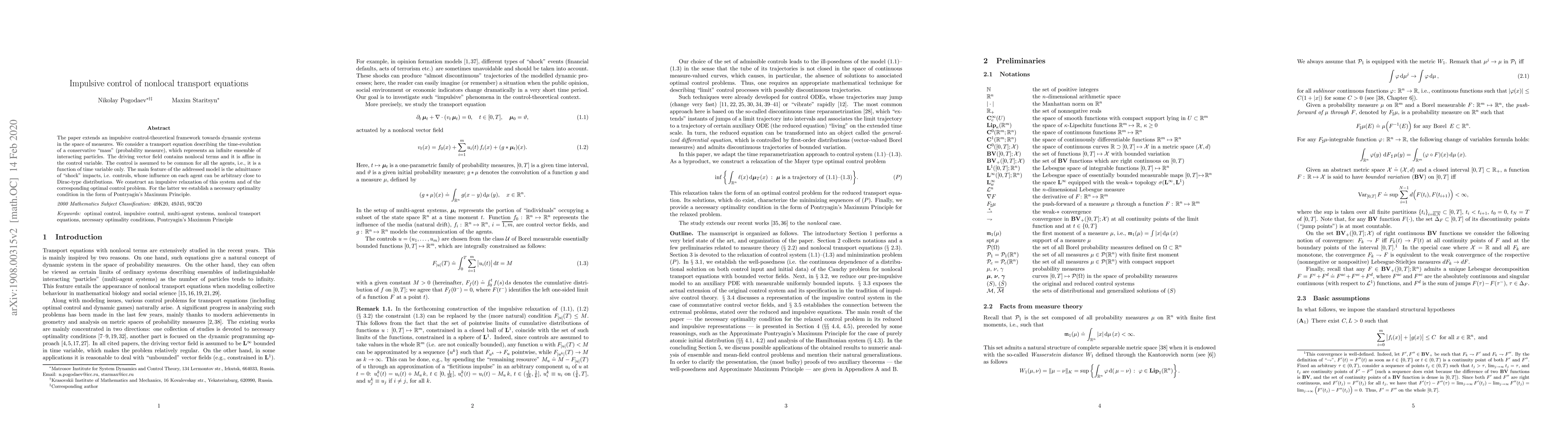 Thumbnail for Impulsive control of nonlocal transport equations