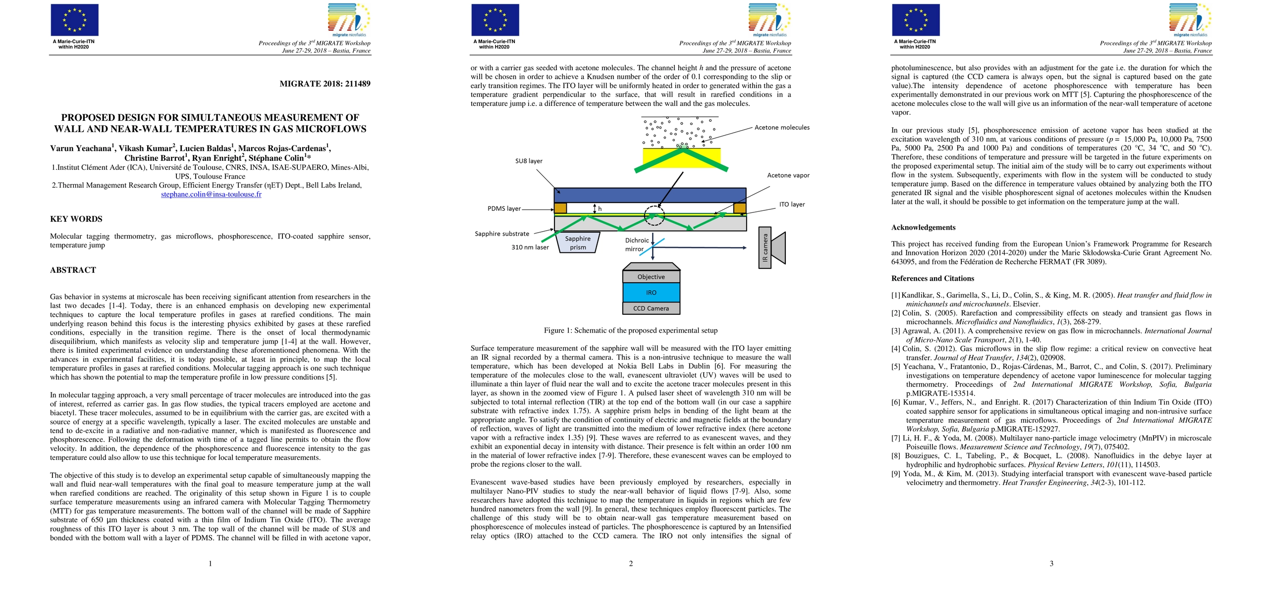 Thumbnail for Proposed Design for Simultaneous Measurement of Wall and Near-wall
  Temperatures in Gas Microflows