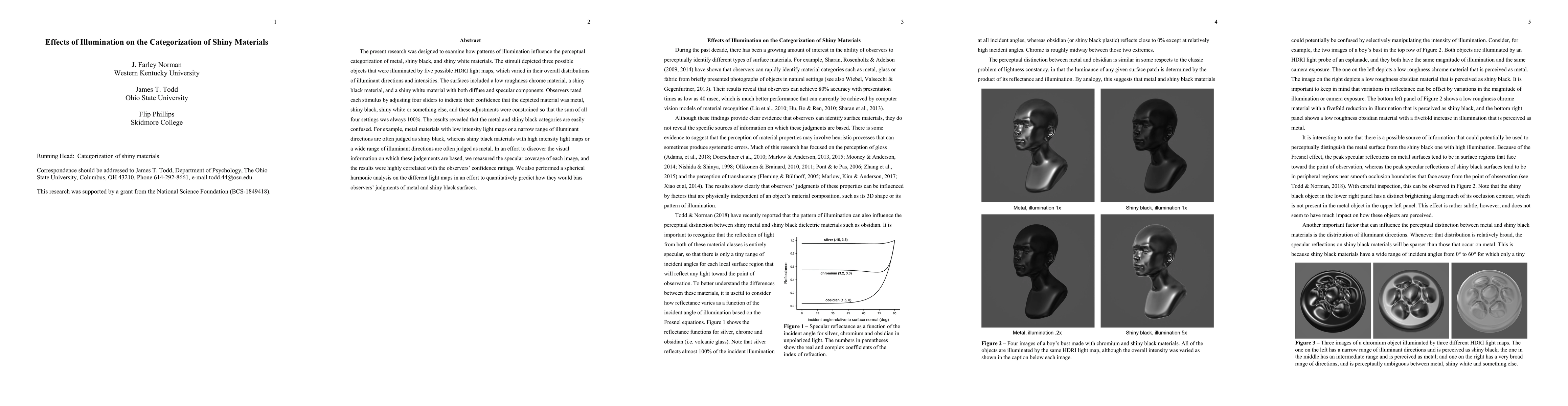 Thumbnail for Effects of Illumination on the Categorization of Shiny Materials