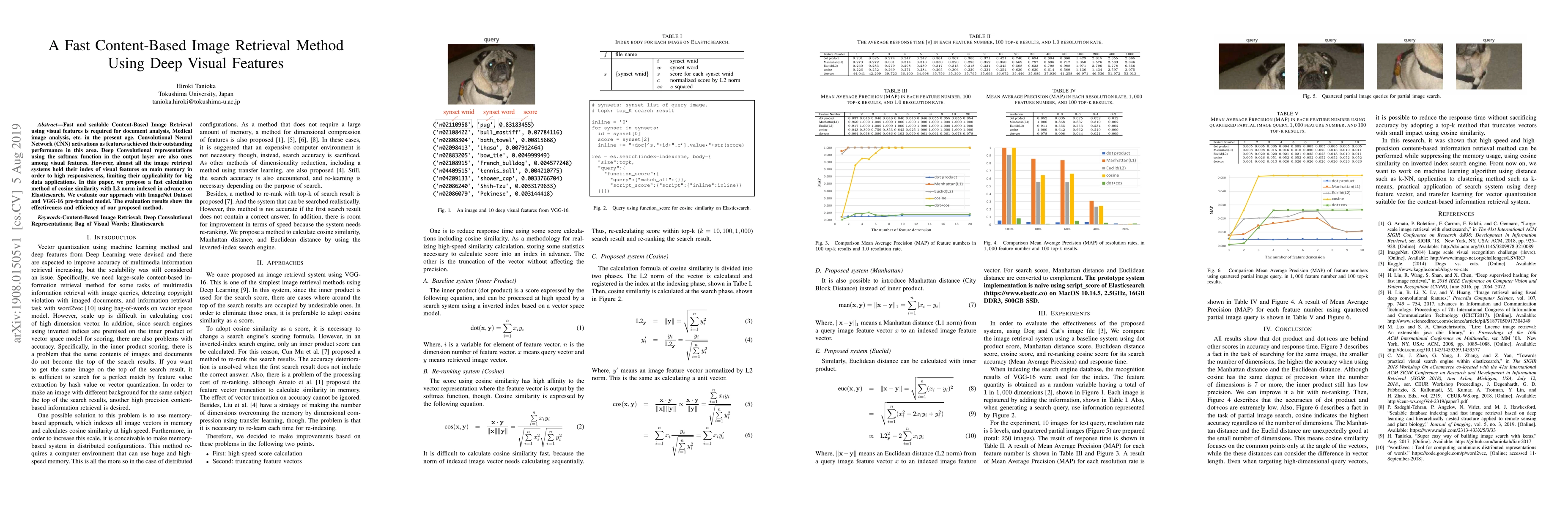 Thumbnail for A Fast Content-Based Image Retrieval Method Using Deep Visual Features