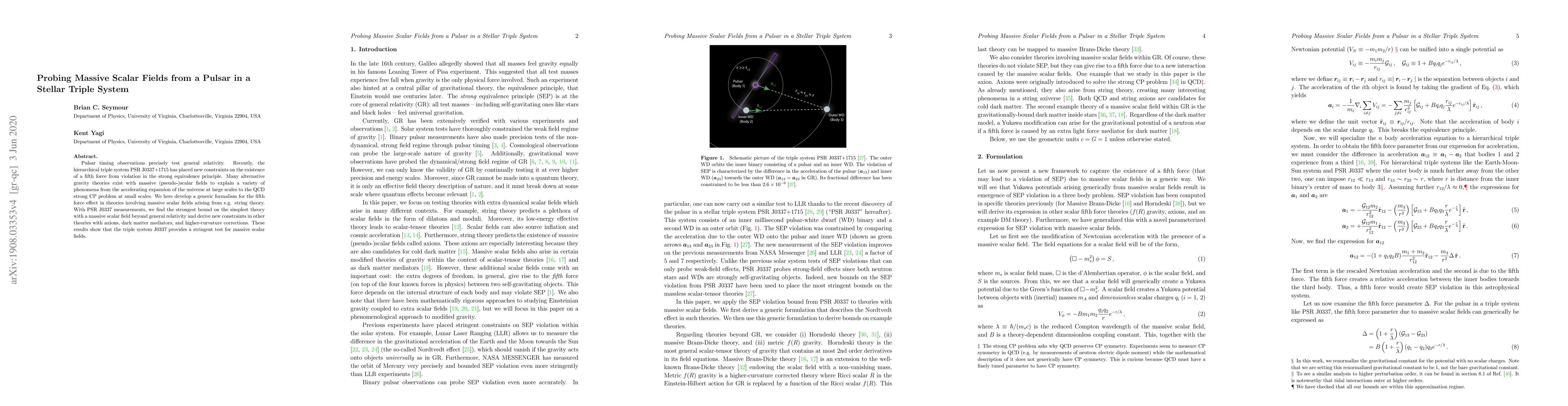 Thumbnail for Probing Massive Scalar Fields from a Pulsar in a Stellar Triple System