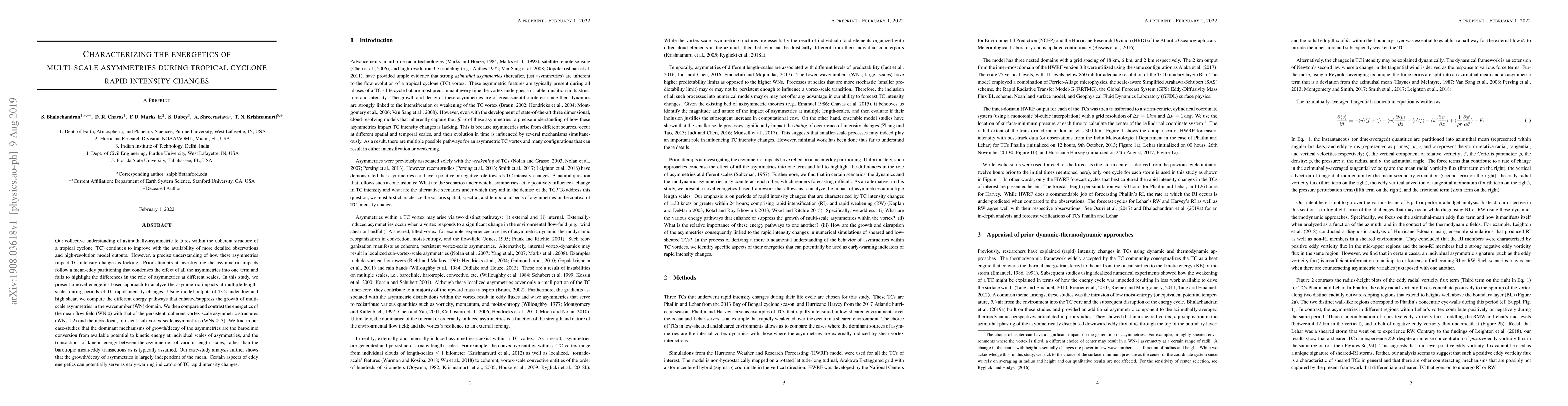 Thumbnail for Characterizing the energetics of multi-scale asymmetries during tropical
  cyclone rapid intensity changes