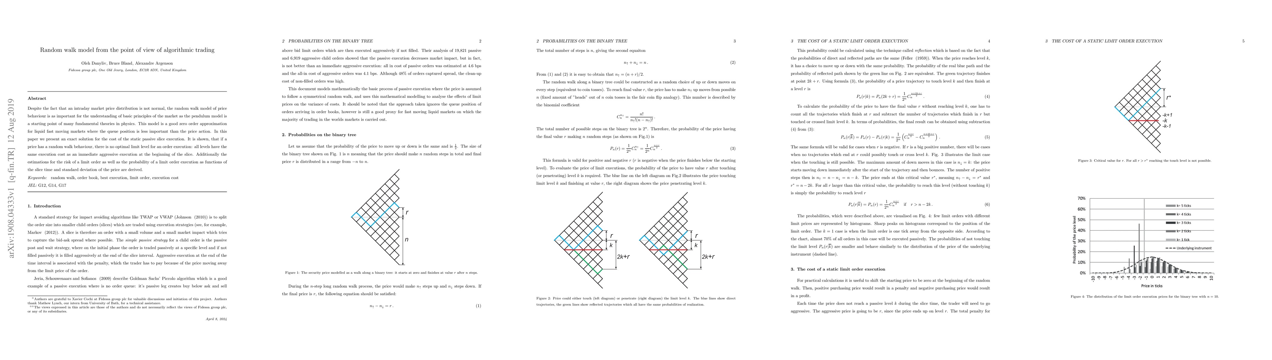 Thumbnail for Random walk model from the point of view of algorithmic trading