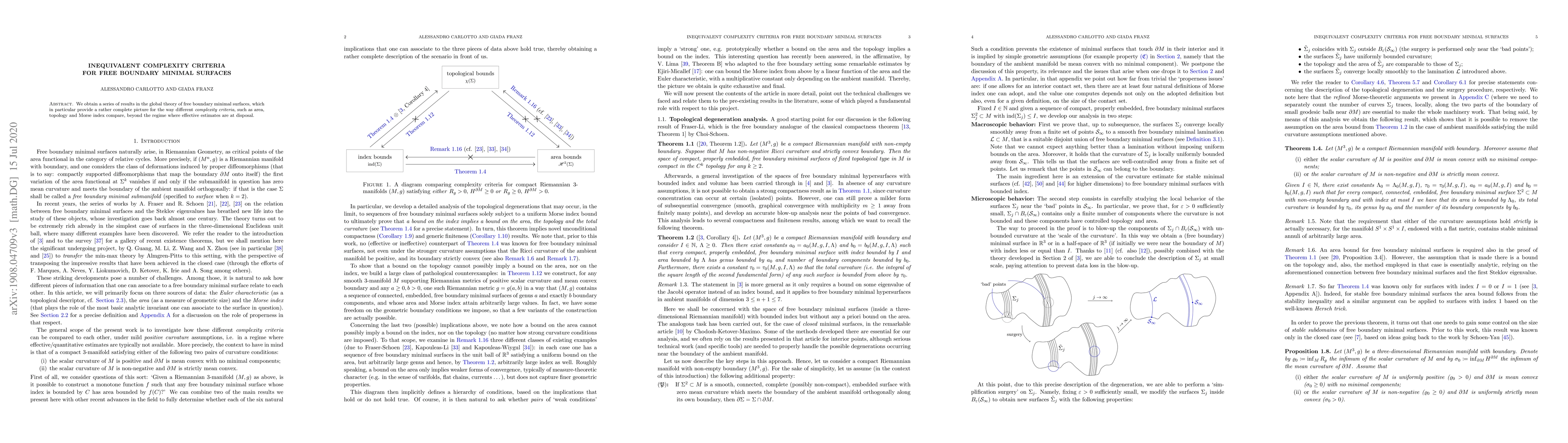 Thumbnail for Inequivalent complexity criteria for free boundary minimal surfaces