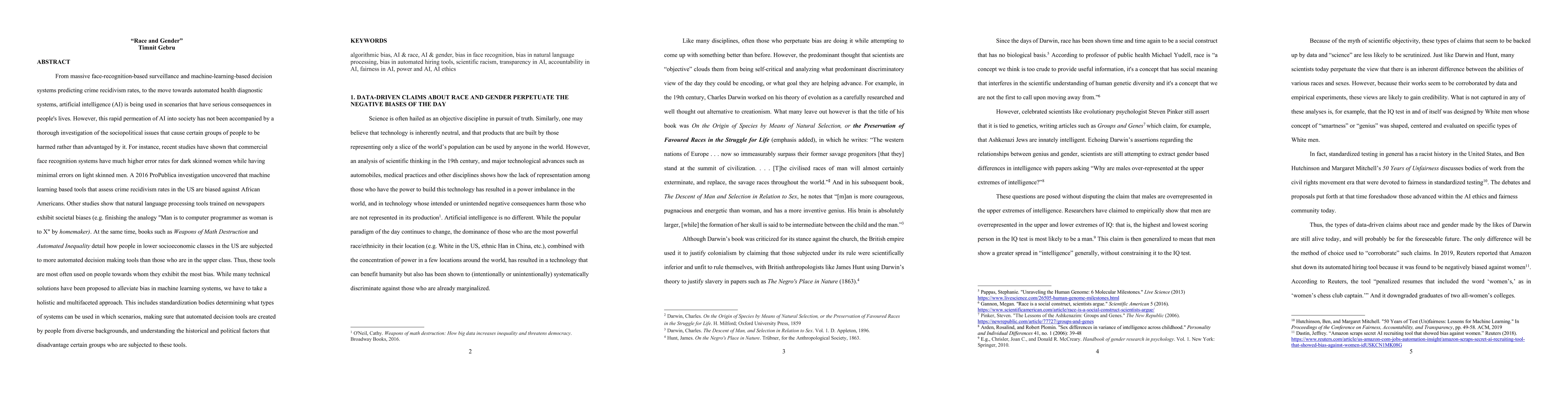 Thumbnail for Oxford Handbook on AI Ethics Book Chapter on Race and Gender