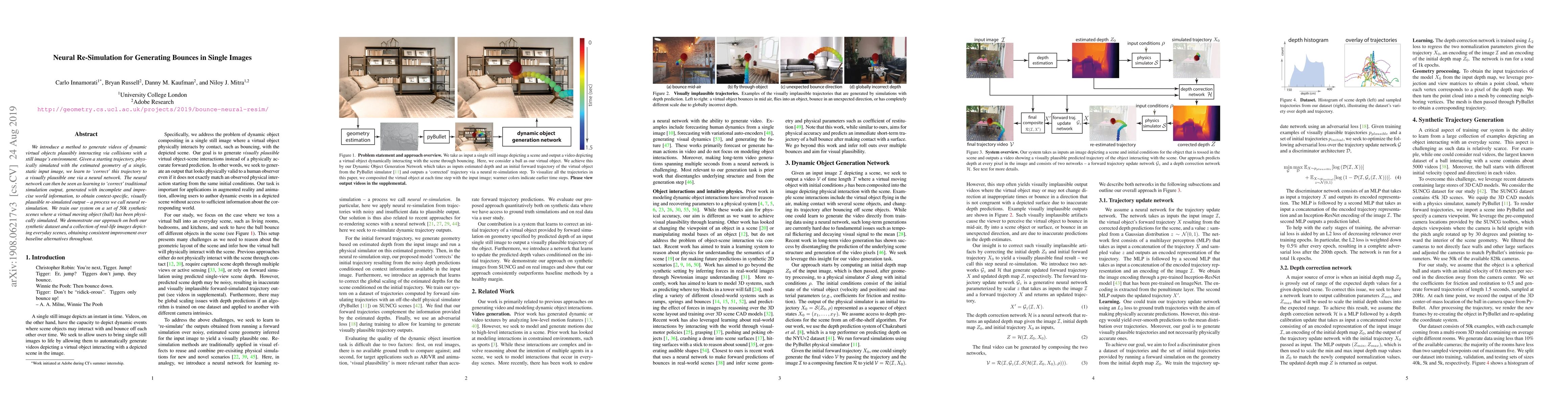 Thumbnail for Neural Re-Simulation for Generating Bounces in Single Images