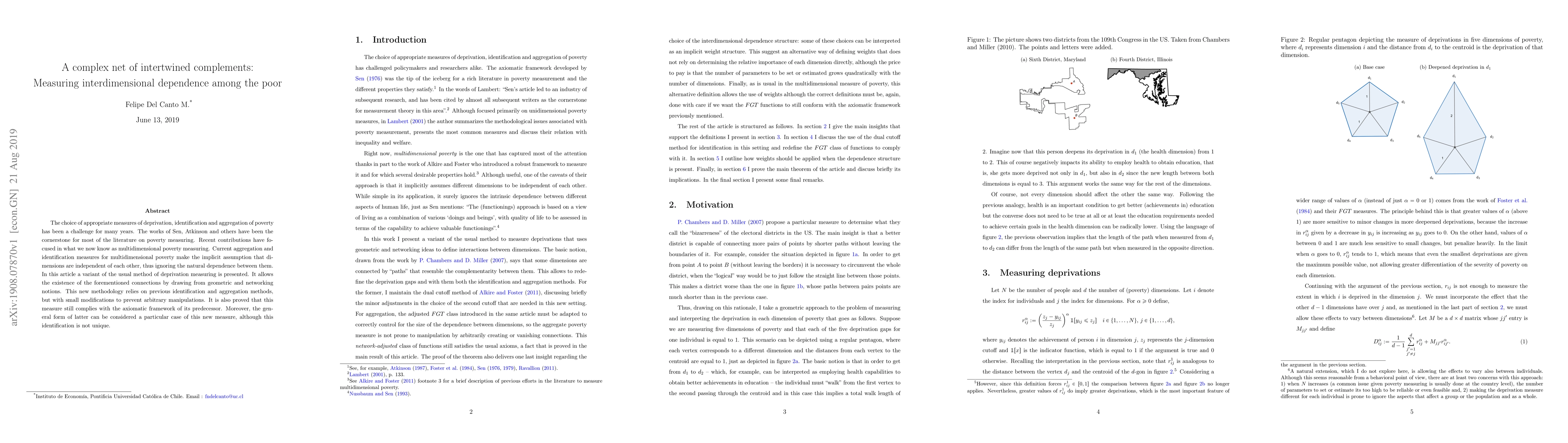Thumbnail for A complex net of intertwined complements: Measuring interdimensional
  dependence among the poor