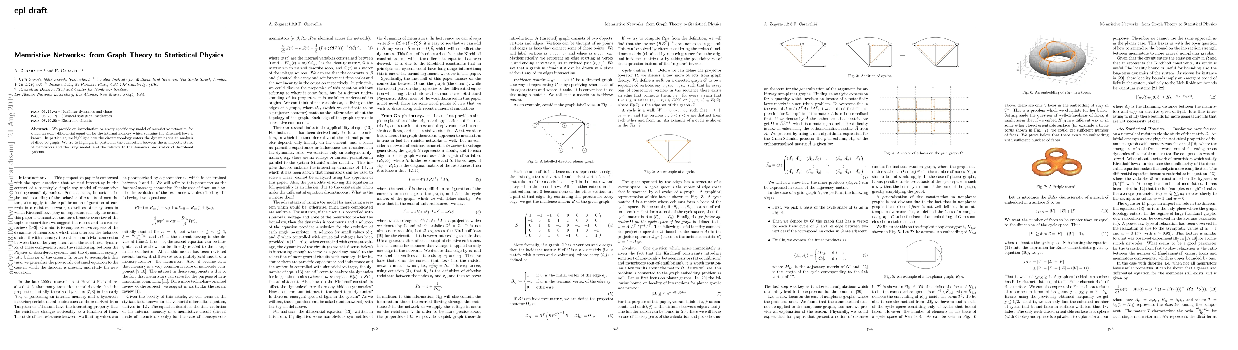 Thumbnail for Memristive Networks: from Graph Theory to Statistical Physics