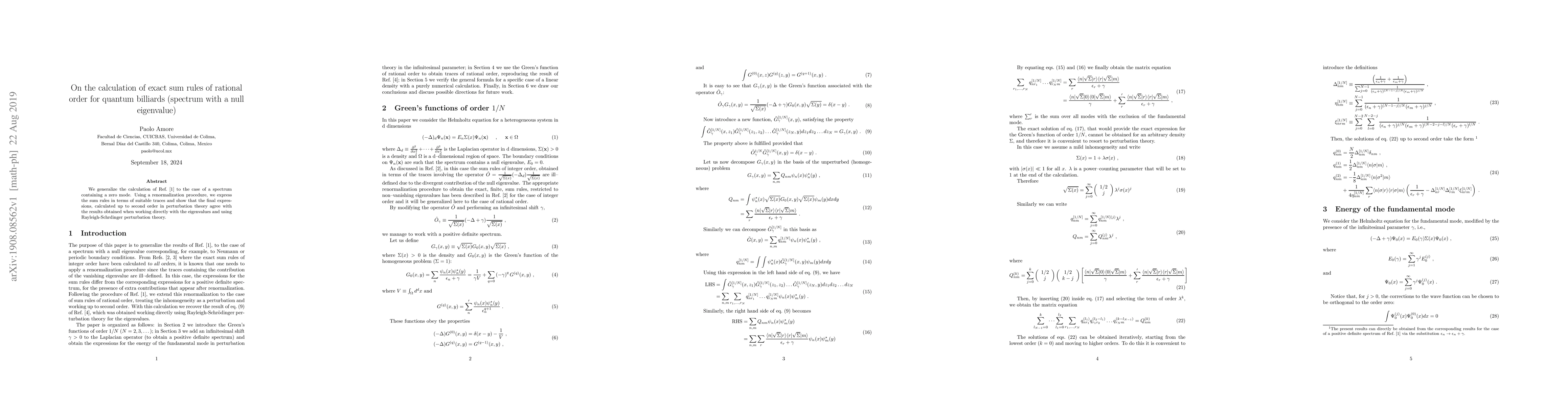 Thumbnail for On the calculation of exact sum rules of rational order for quantum
  billiards (spectrum with a null eigenvalue)