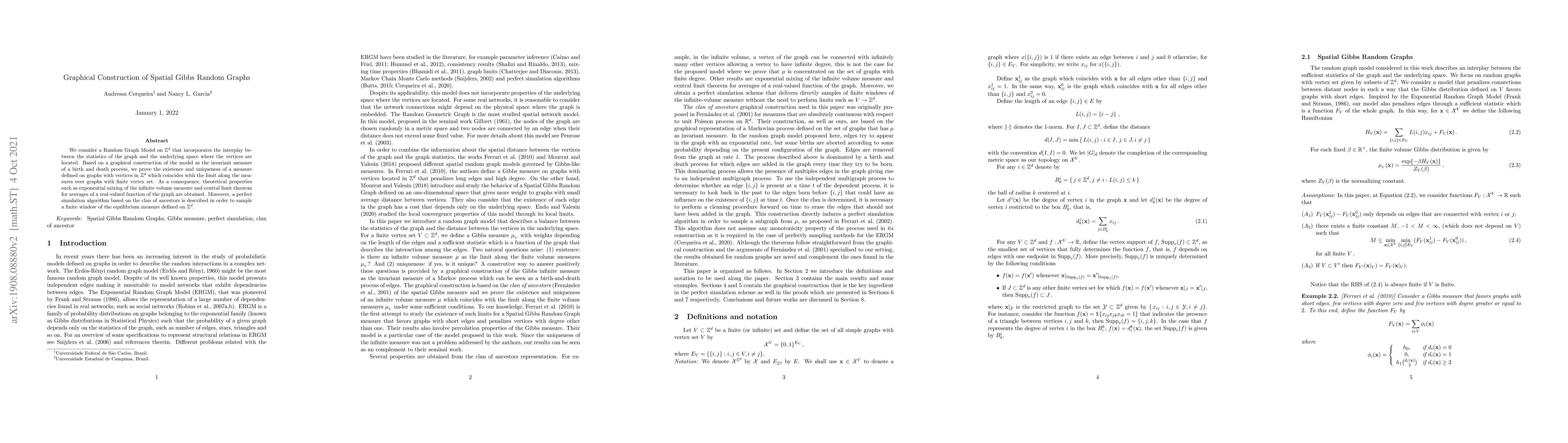 Thumbnail for Graphical Construction of Spatial Gibbs Random Graphs