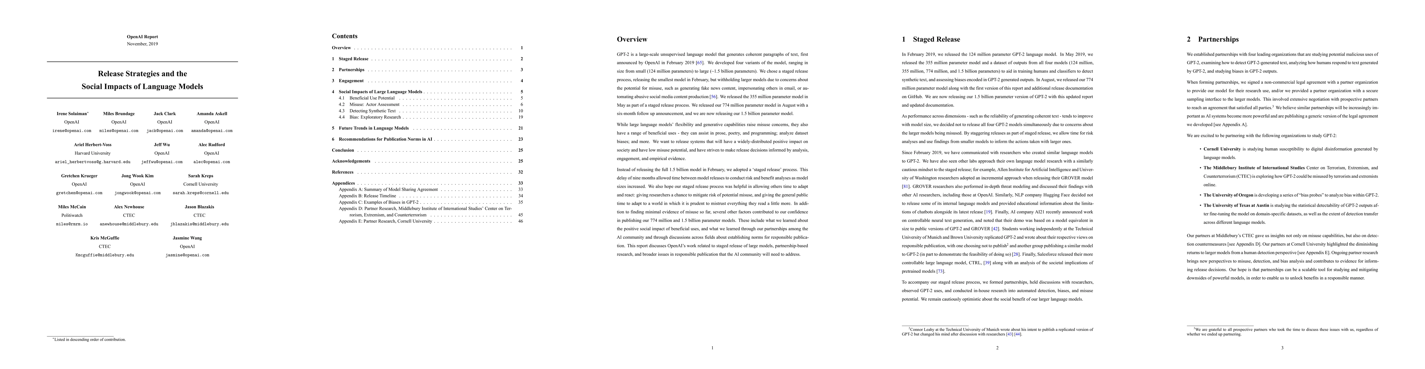 Thumbnail for Release Strategies and the Social Impacts of Language Models