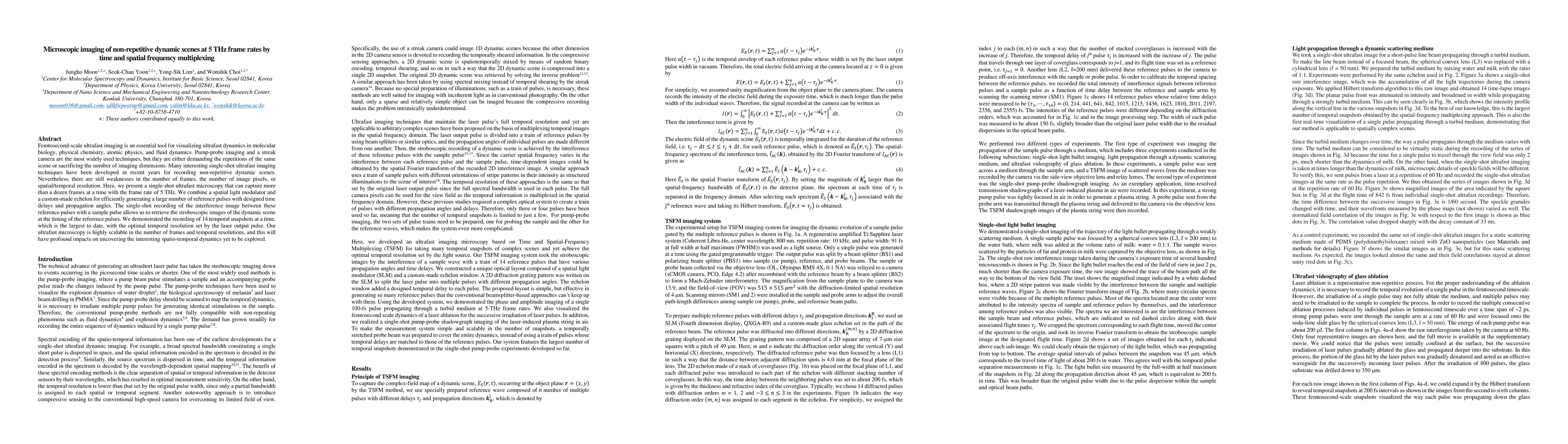 Thumbnail for Microscopic imaging of non-repetitive dynamic scenes at 5 THz frame
  rates by time and spatial frequency multiplexing