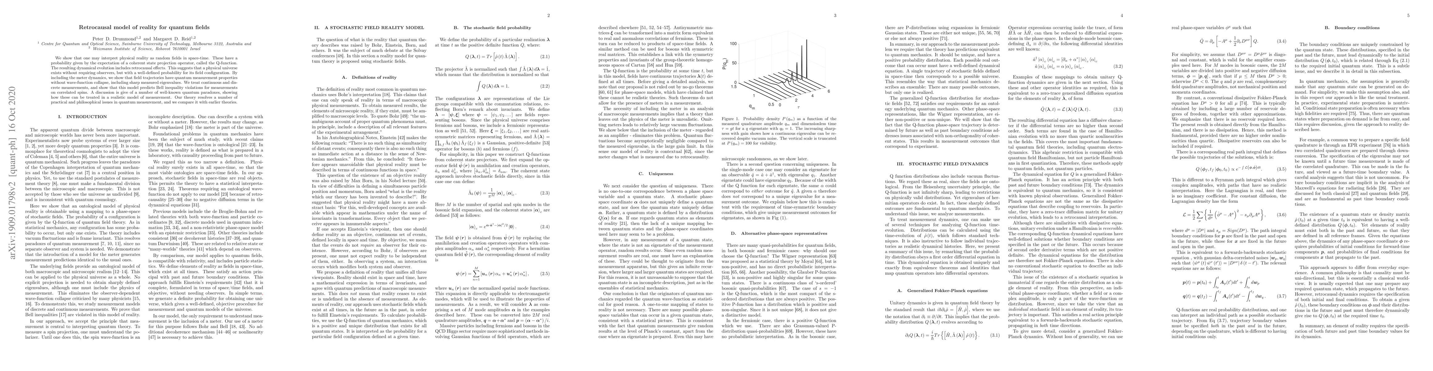 Thumbnail for Q-functions as models of physical reality