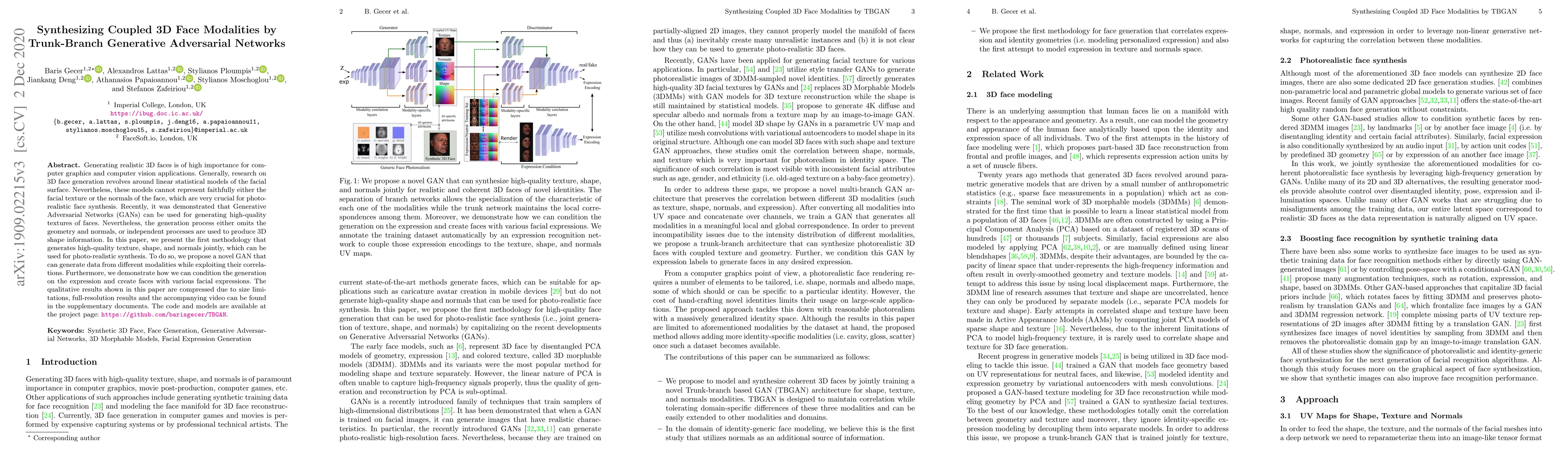 Thumbnail for Synthesizing Coupled 3D Face Modalities by Trunk-Branch Generative
  Adversarial Networks