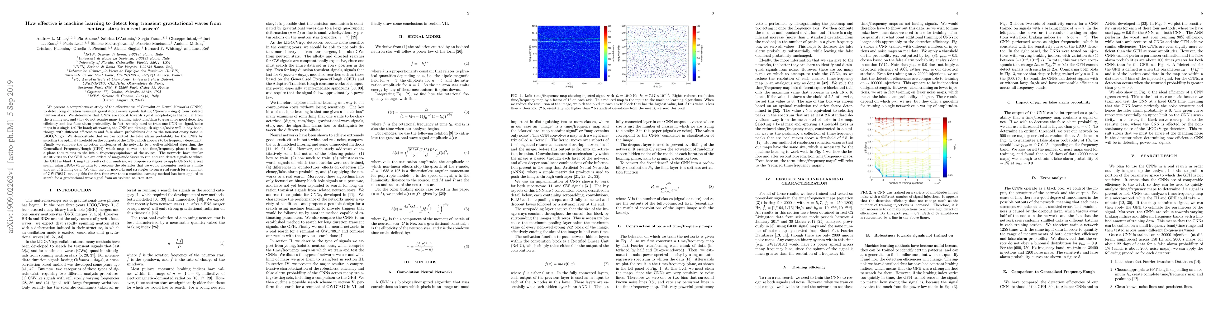 Thumbnail for How effective is machine learning to detect long transient gravitational
  waves from neutron stars in a real search?