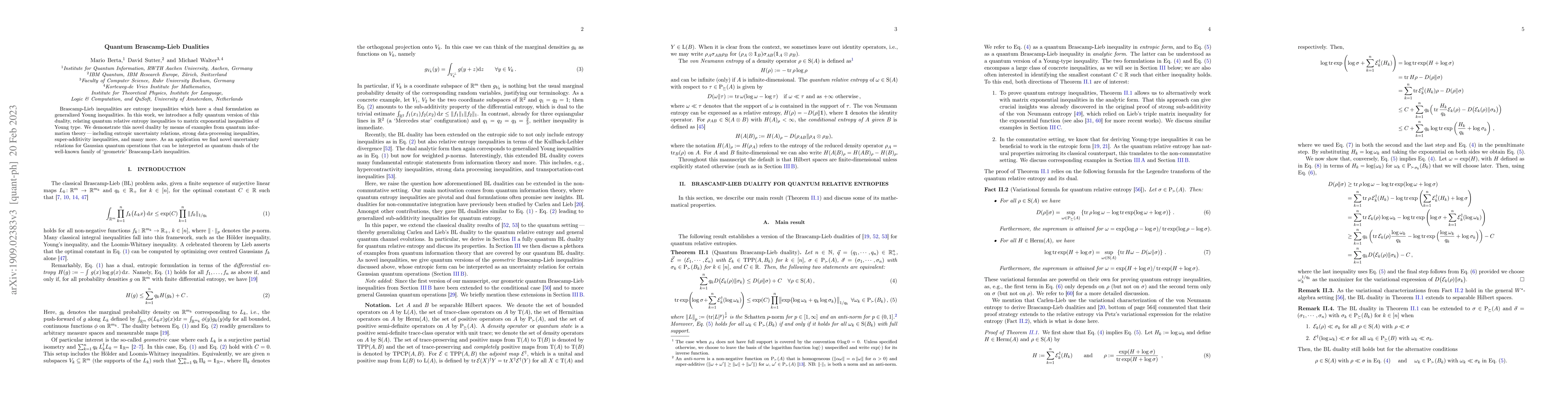 Thumbnail for Quantum Brascamp-Lieb Dualities