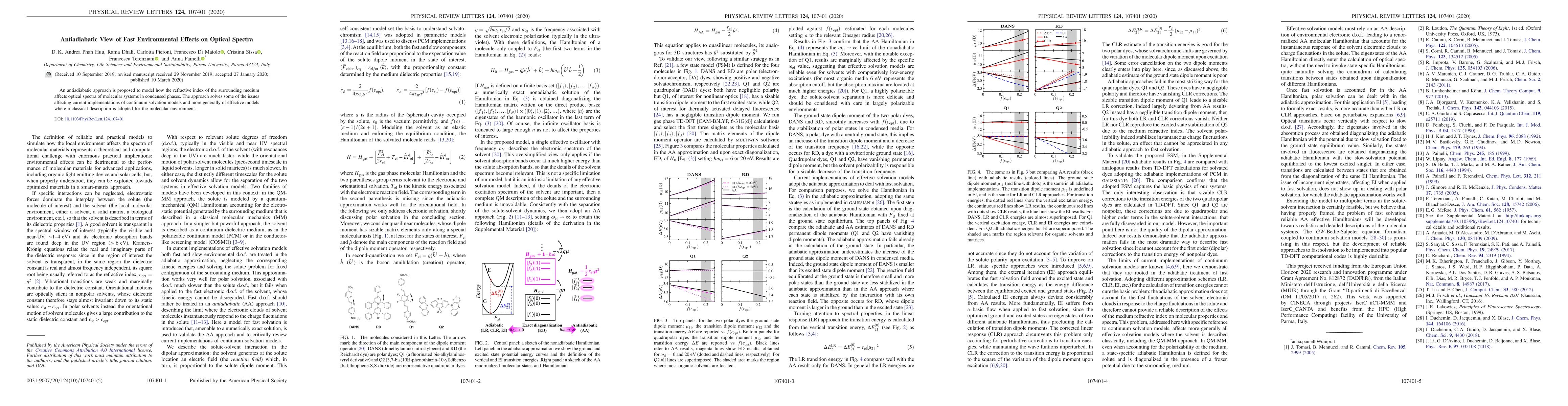 Thumbnail for Antiadiabatic View of Fast Environmental Effects on Optical Spectra