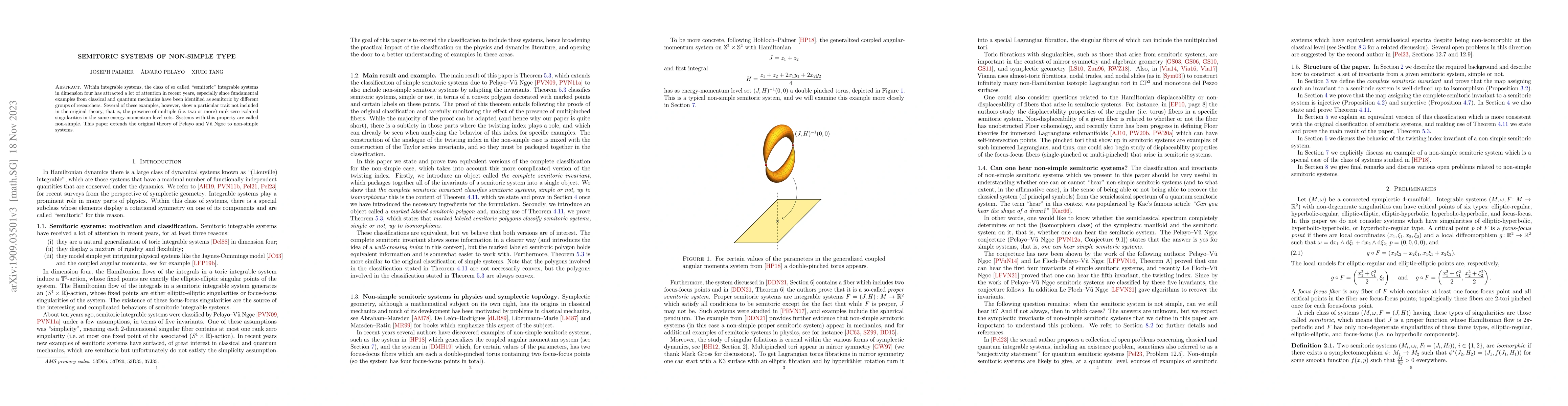 Thumbnail for Semitoric systems of non-simple type