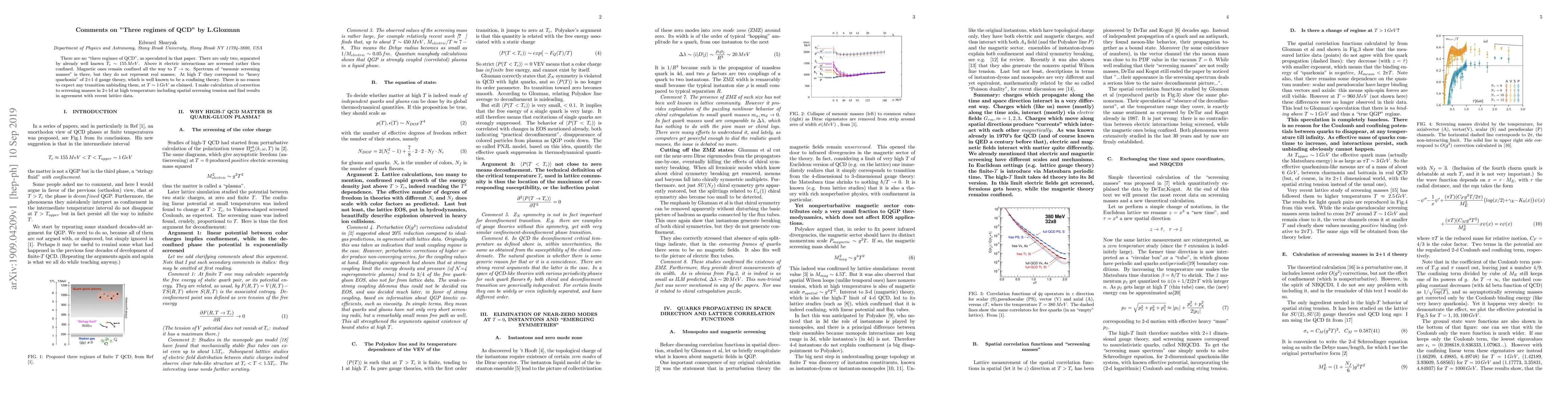Thumbnail for Comments on "Three regimes of QCD" by L.Glozman