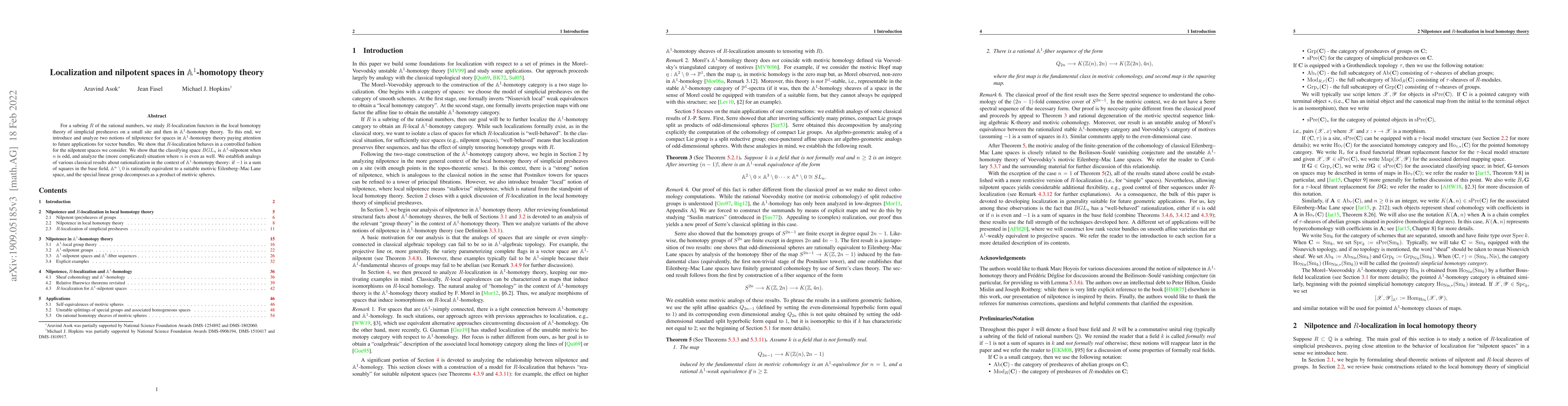 Thumbnail for Localization and nilpotent spaces in A^1-homotopy theory