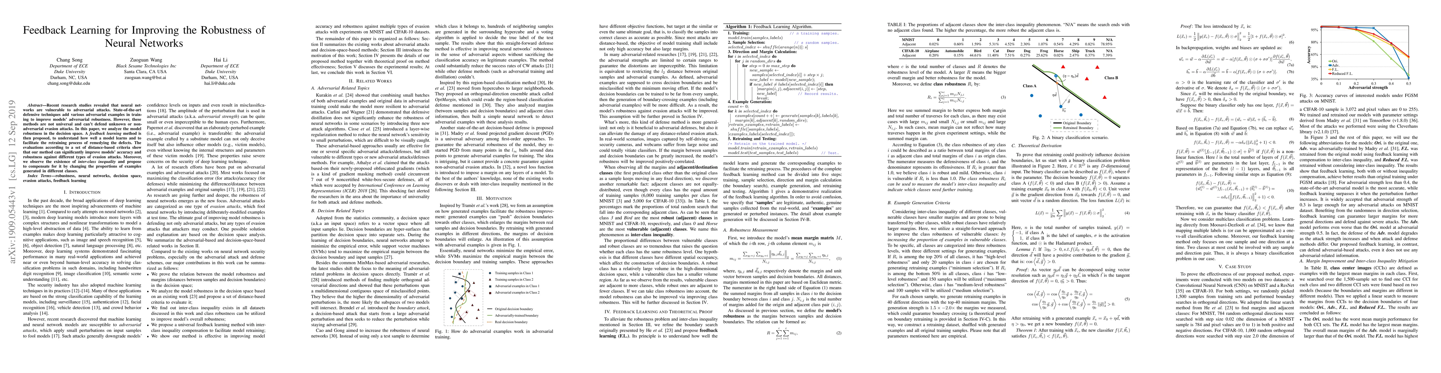 Thumbnail for Feedback Learning for Improving the Robustness of Neural Networks