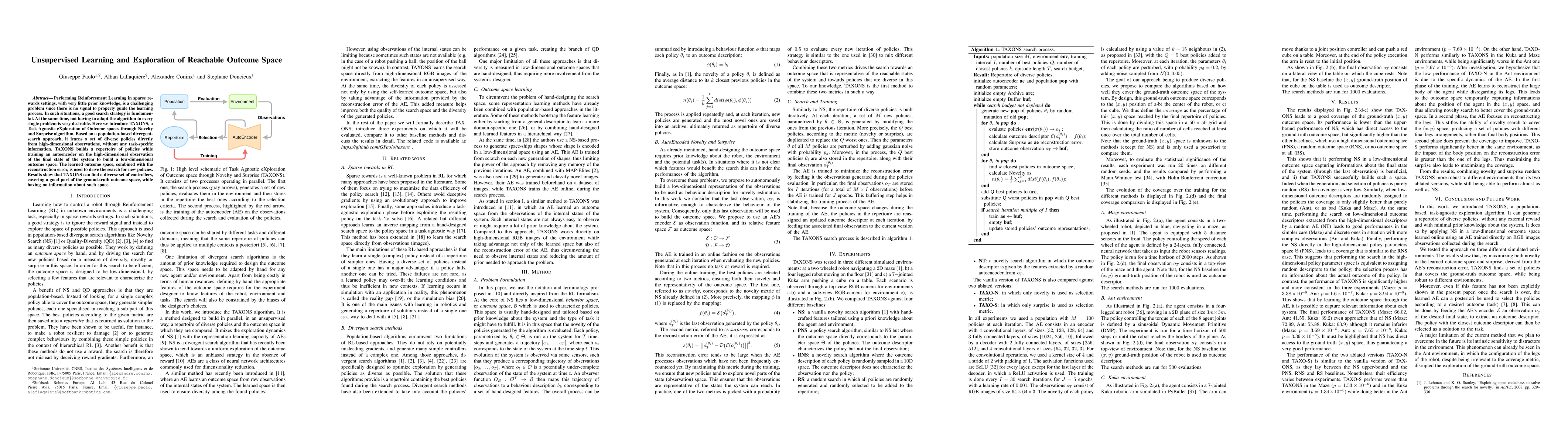 Thumbnail for Unsupervised Learning and Exploration of Reachable Outcome Space