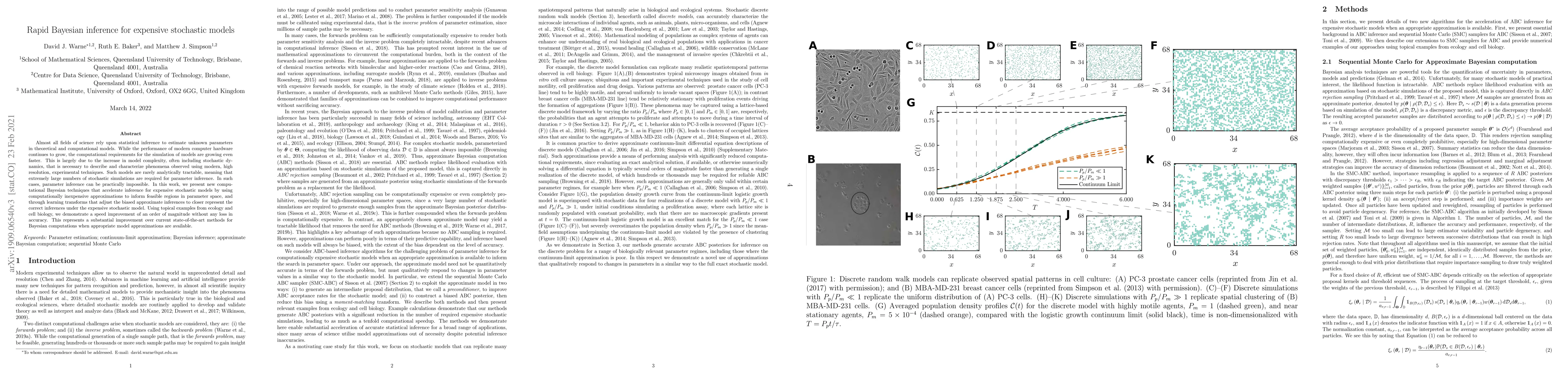 Thumbnail for Rapid Bayesian inference for expensive stochastic models
