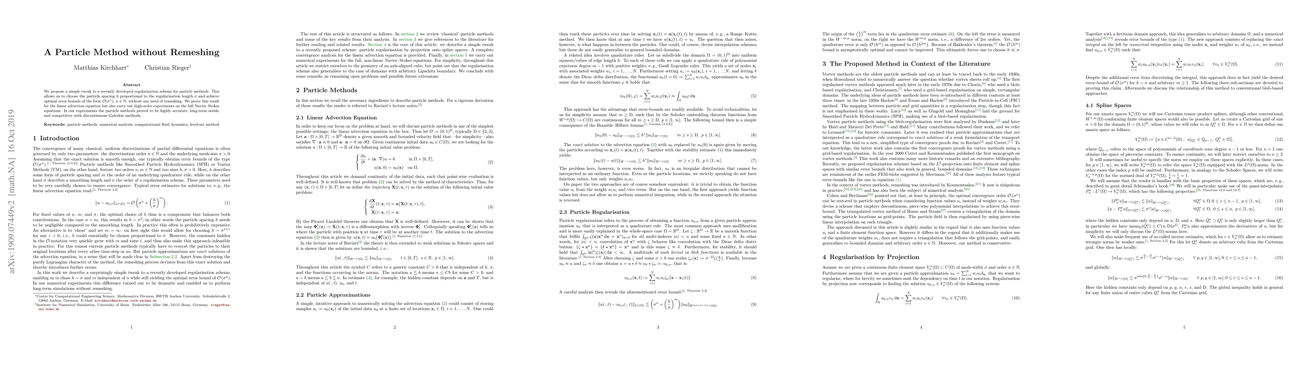 Thumbnail for A Particle Method without Remeshing